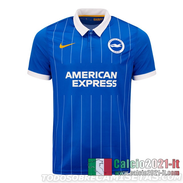 Brighton & Hove Maglia Calcio Prima 2020-21