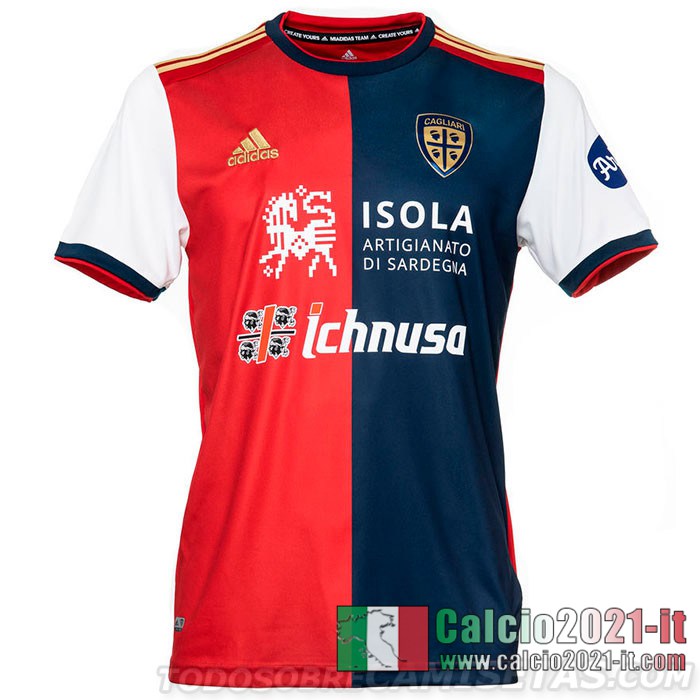 Cagliari Calcio Maglia Calcio Prima 2020-21