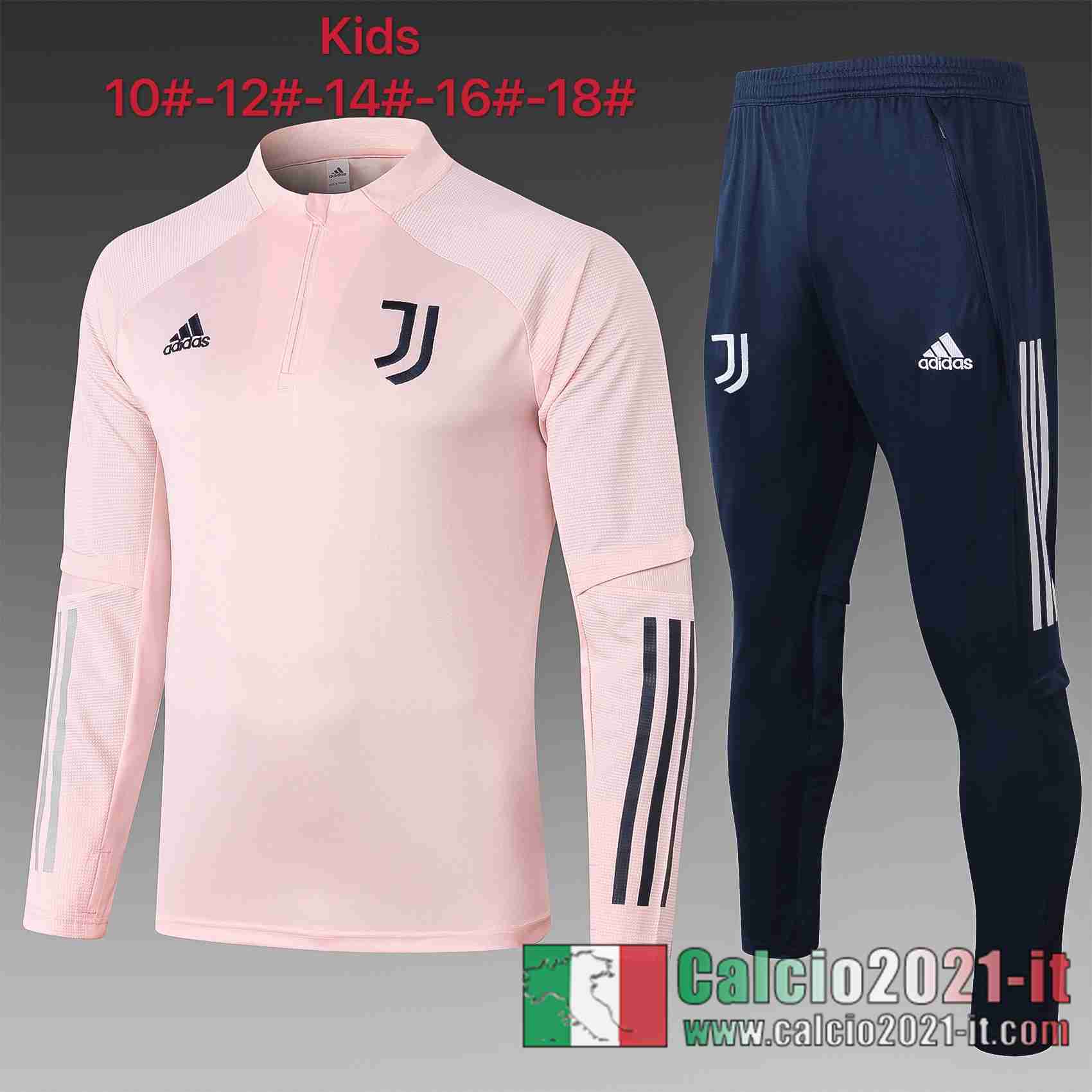 Juventus Tuta Calcio Bambino Rosa 2020 2021 E475