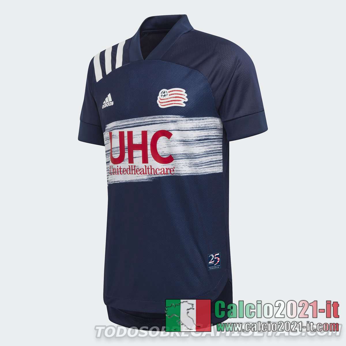 New England Revolution Maglia Calcio Prima 2020