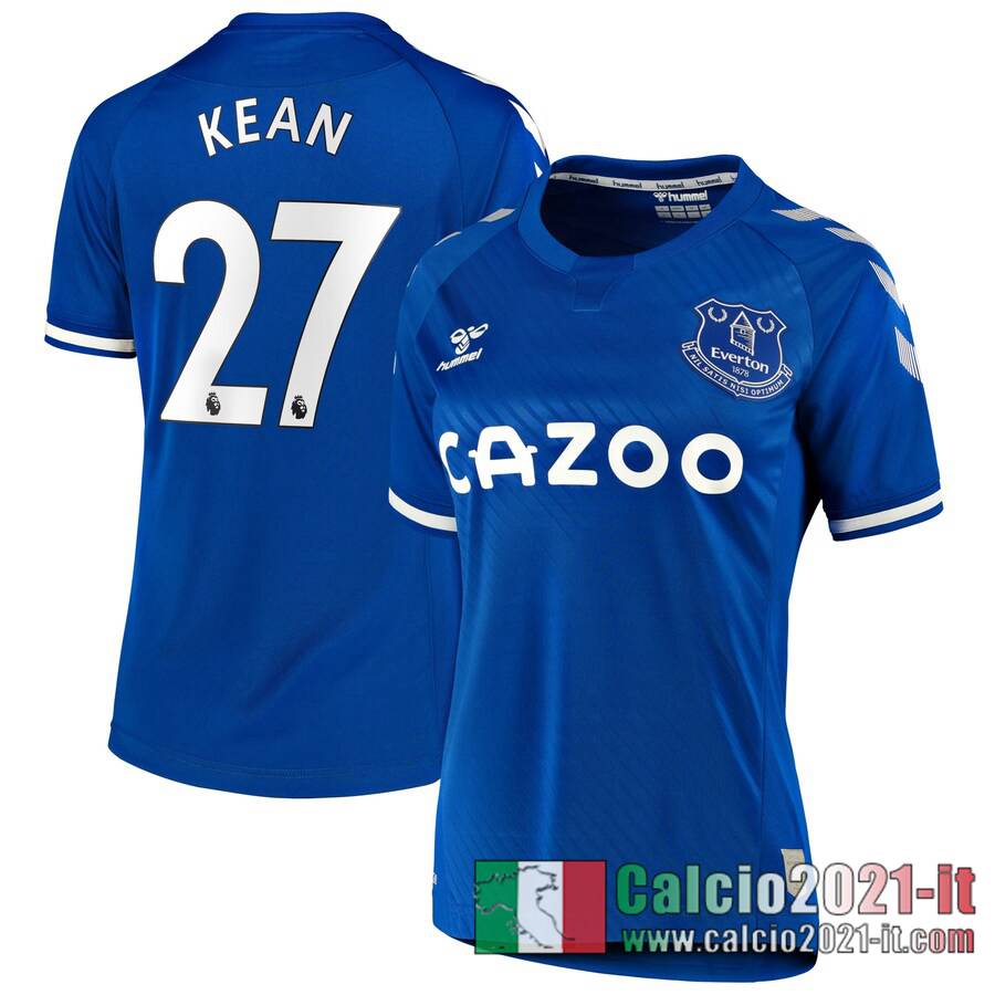 Everton Maglia Calcio Kean #27 Prima Donna 2020-21