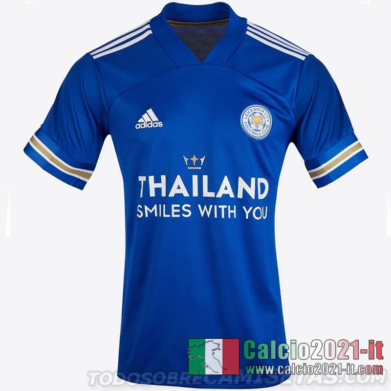 Leicester City Maglia Calcio Prima 2020-21