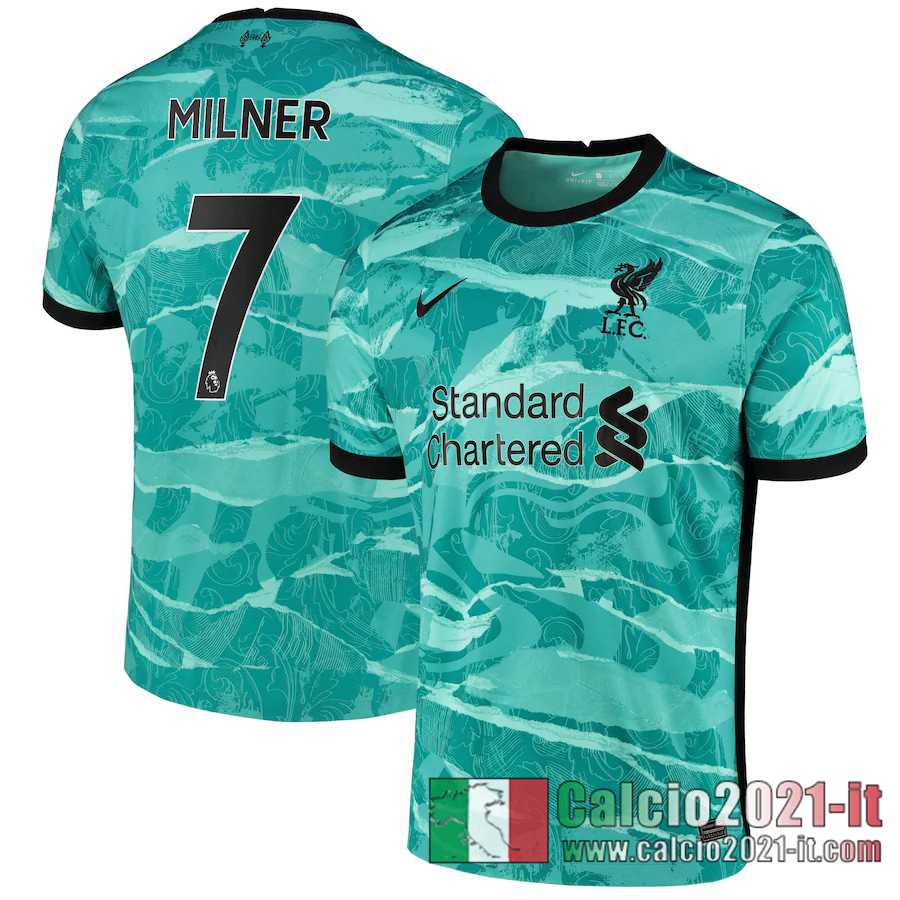 Liverpool Maglia Calcio Milner #7 Seconda 2020-21