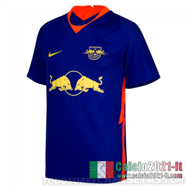 RB Leipzig Maglia Calcio Seconda 2020-21