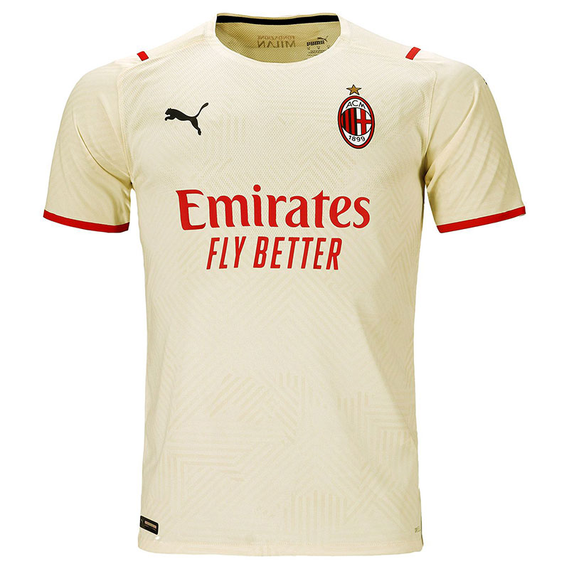 Seconda Maglia Calcio Nuova Del AC Milan Uomo 2021 2022