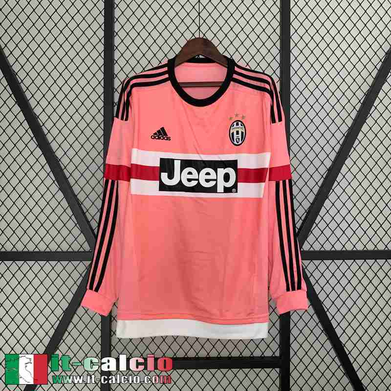 Juventus Retro Maglia Calcio Seconda Uomo Manga Larga 15 16 FG408