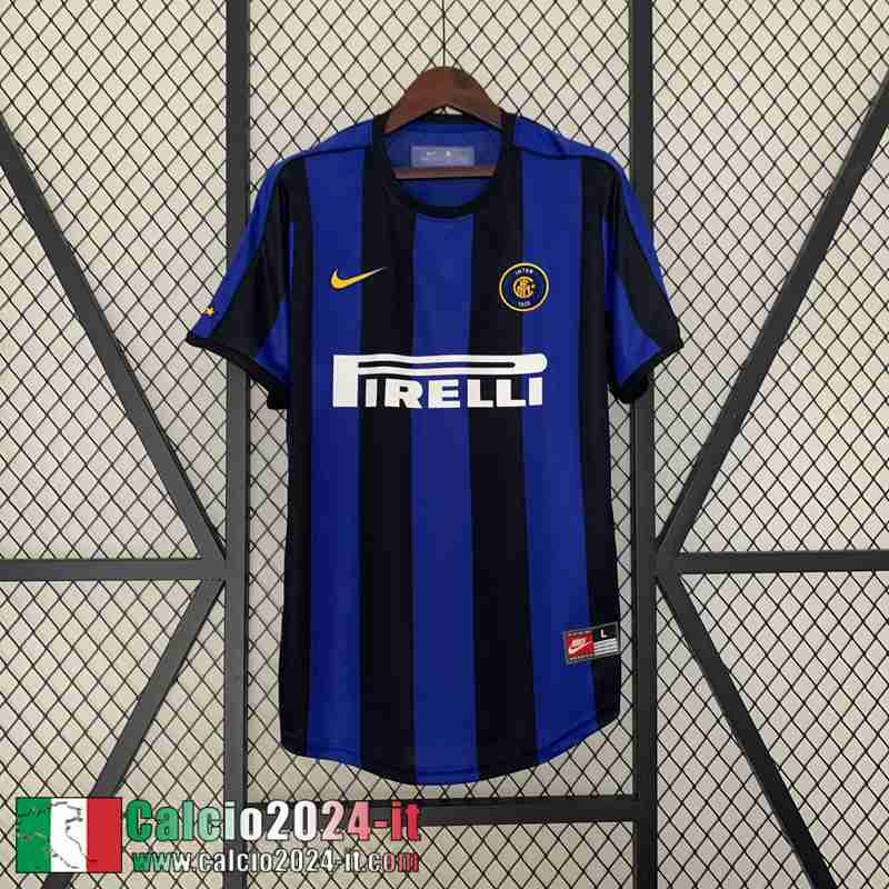 Inter Milan Retro Maglia Calcio Prima Uomo 99 00 FG416