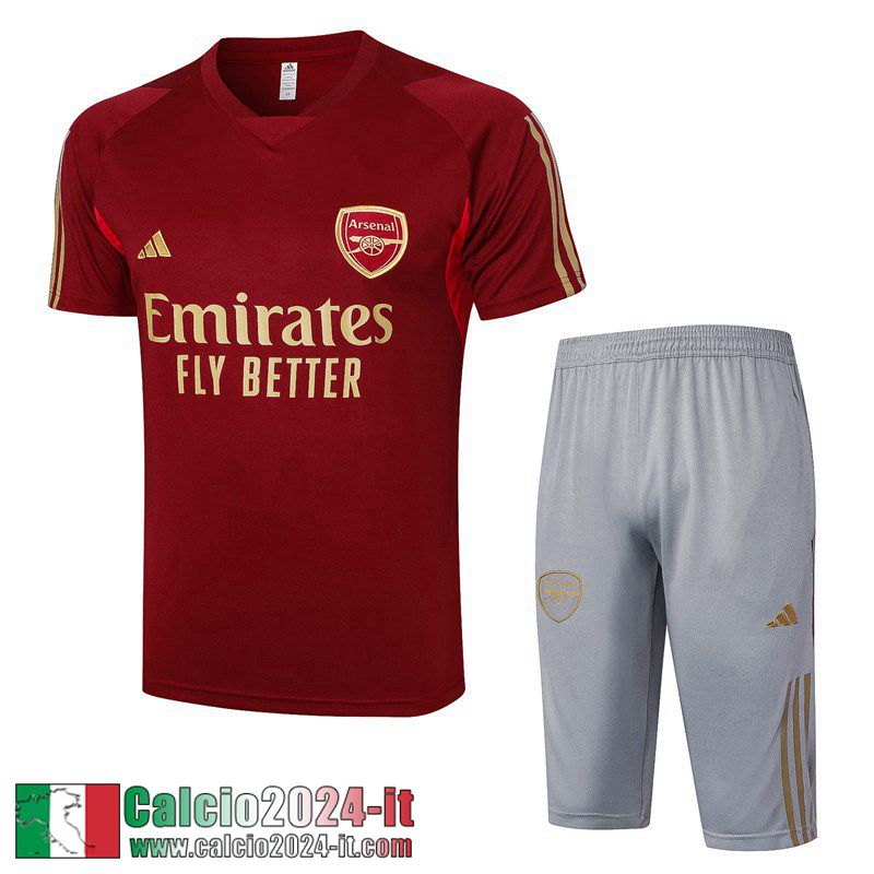 Arsenal Tute Calcio T Shirt Uomo 2023 2024 A211