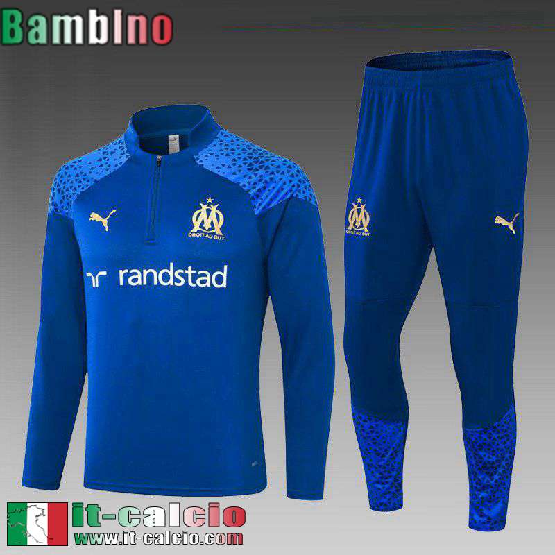 Marsiglia KIT: Tute Calcio Bambini 2023 2024 C110