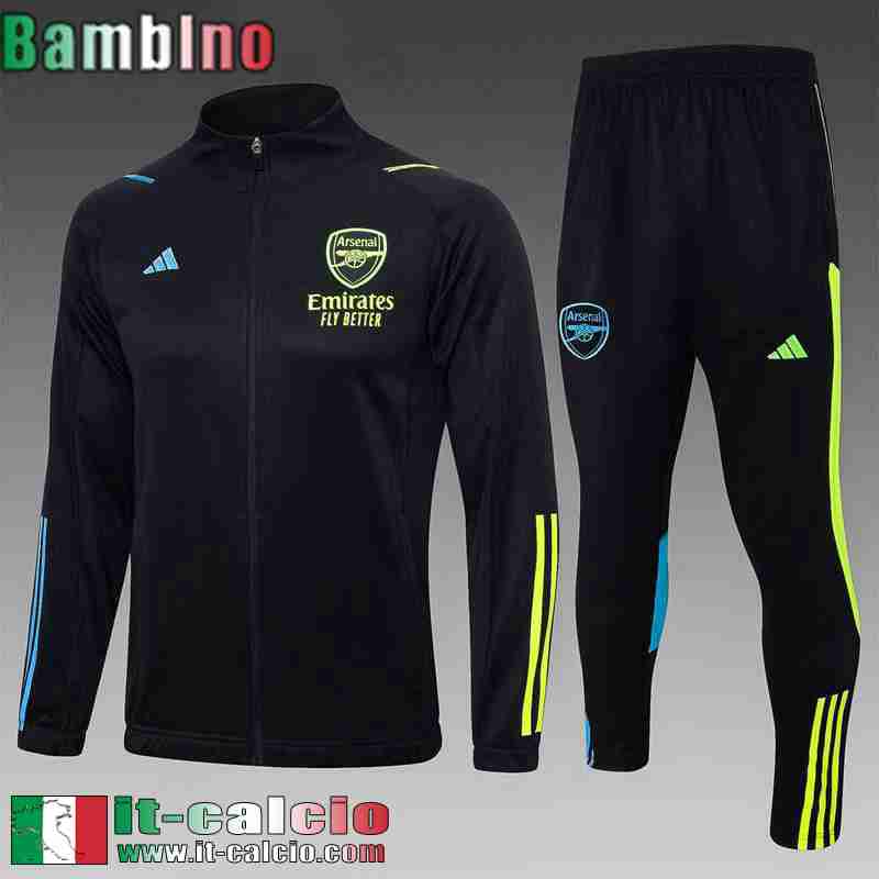 Arsenal KIT: Tute Calcio Bambini 2023 2024 C116