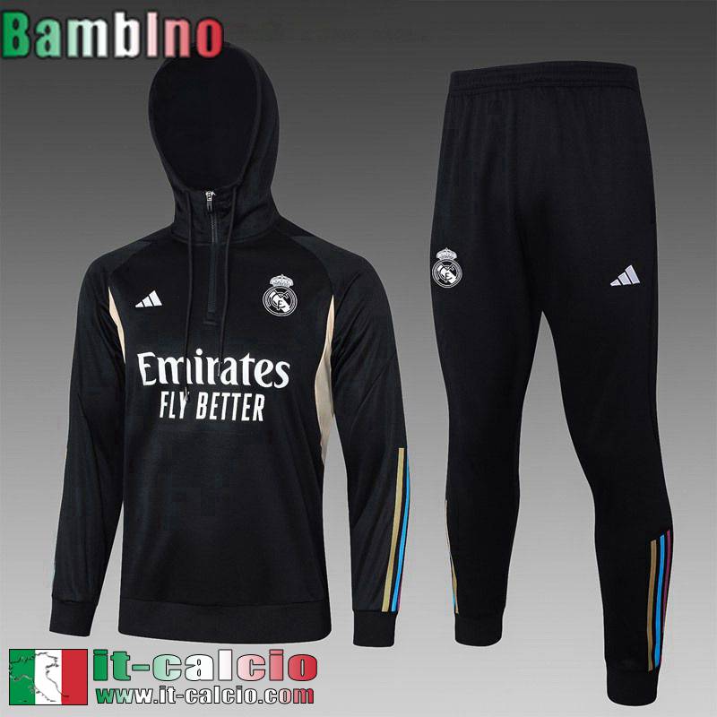 Real Madrid KIT: Felpa Sportswear Bambini 2023 2024 C121