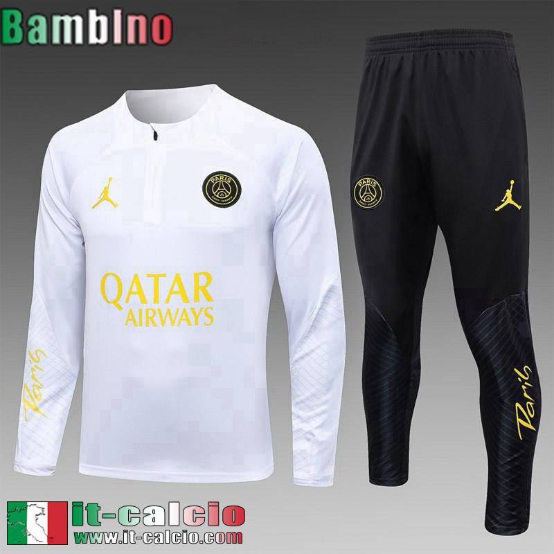 PSG KIT: Tute Calcio Bambini 2023 2024 C128