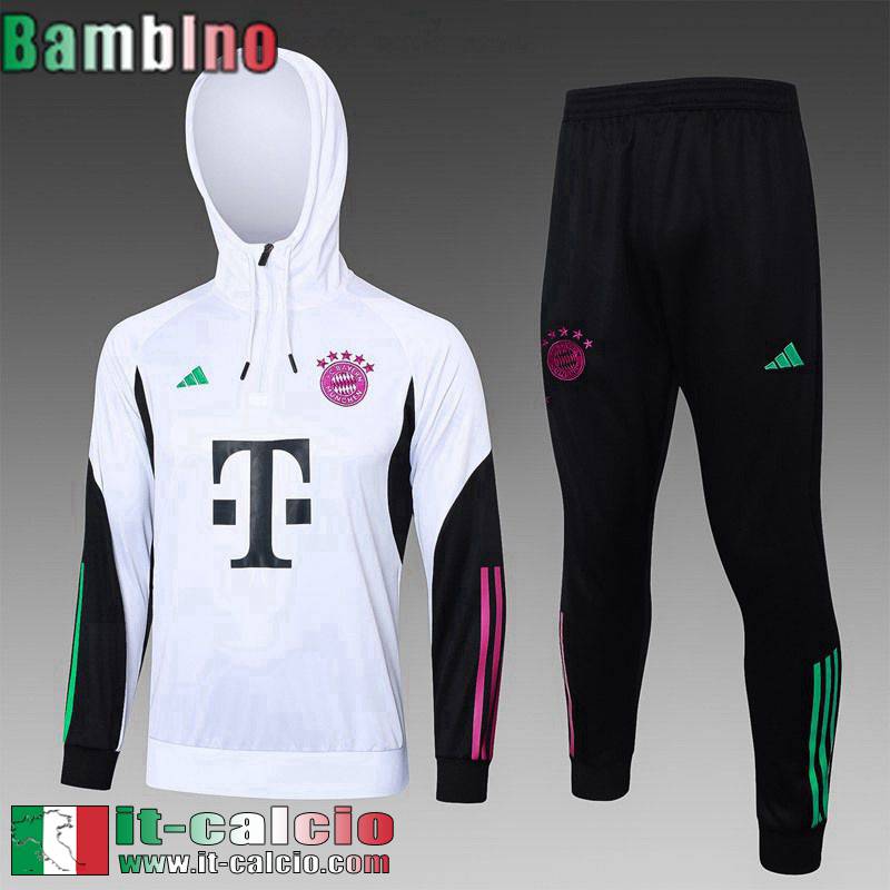 Bayern Monaco KIT: Felpa Sportswear Bambini 2023 2024 C133