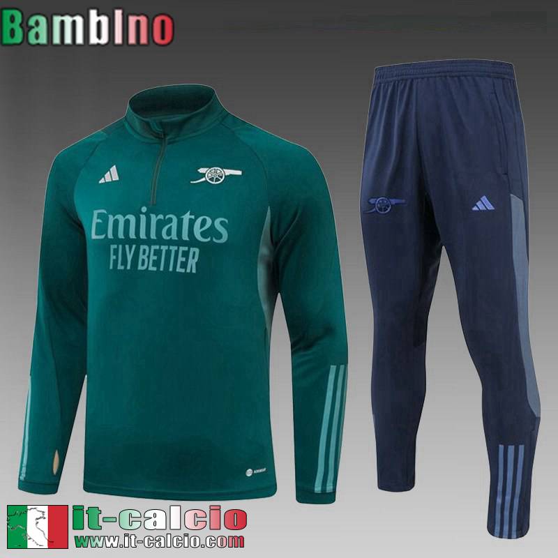 Arsenal KIT: Tute Calcio Bambini 2023 2024 C143