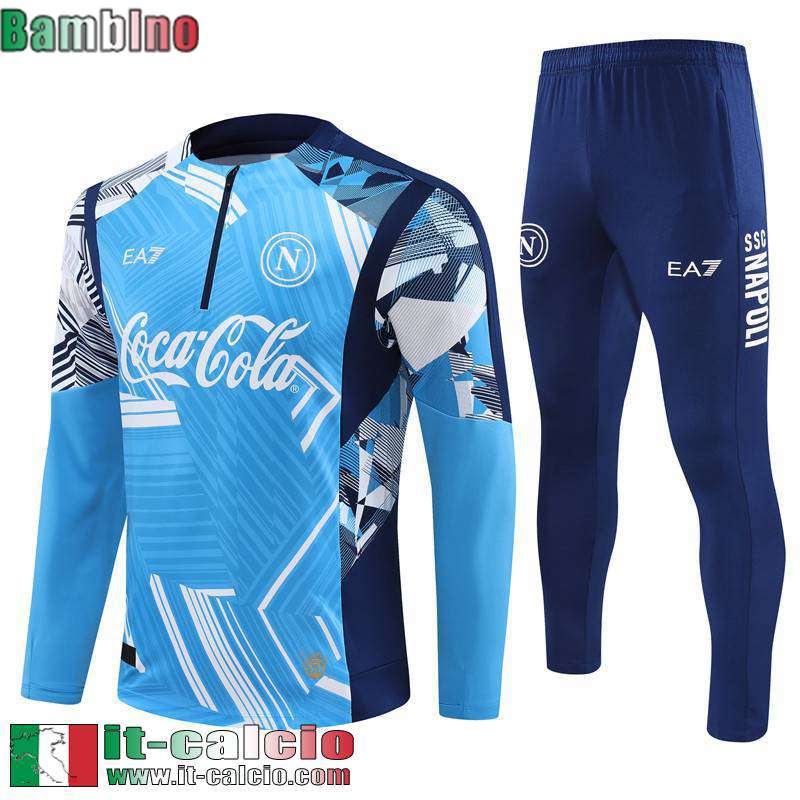 KIT: Tute Calcio Nap0li Enfant 24 25 C502