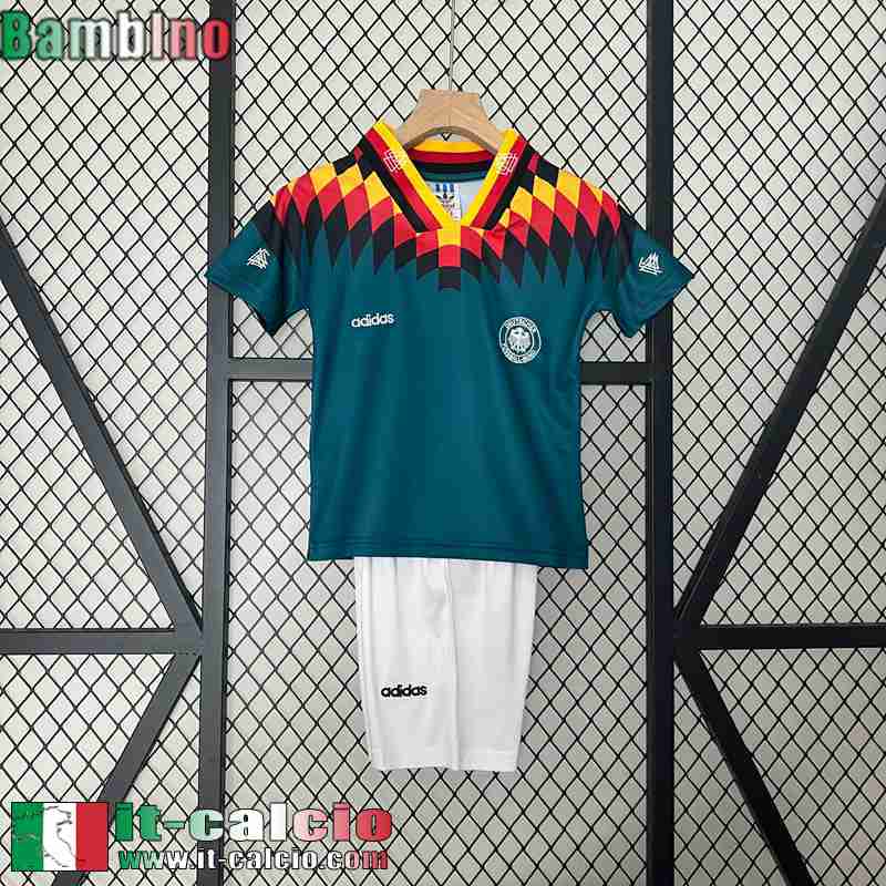 Germania Retro Maglia Calcio Seconda Bambini 1994