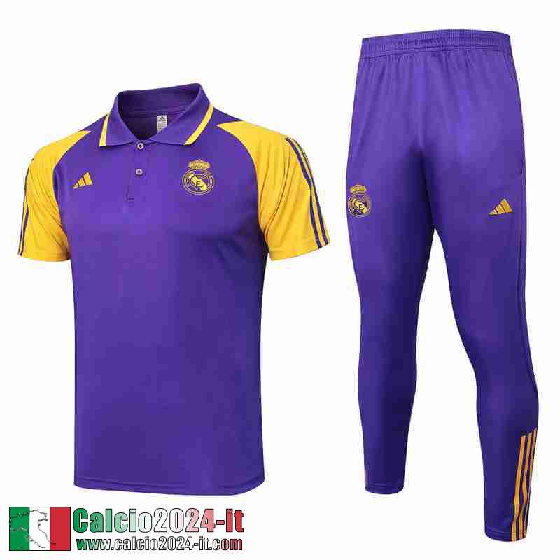 Real Madrid Polo Shirts Uomo 2023 2024 E22