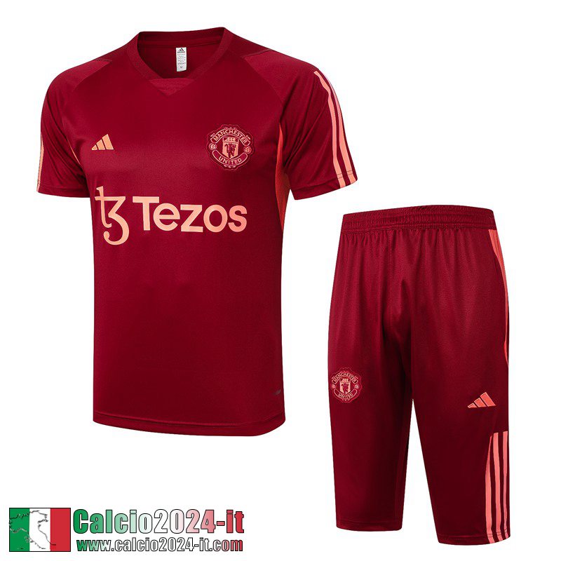 Manchester United Tute Calcio T Shirt Uomo 2023 2024 E25