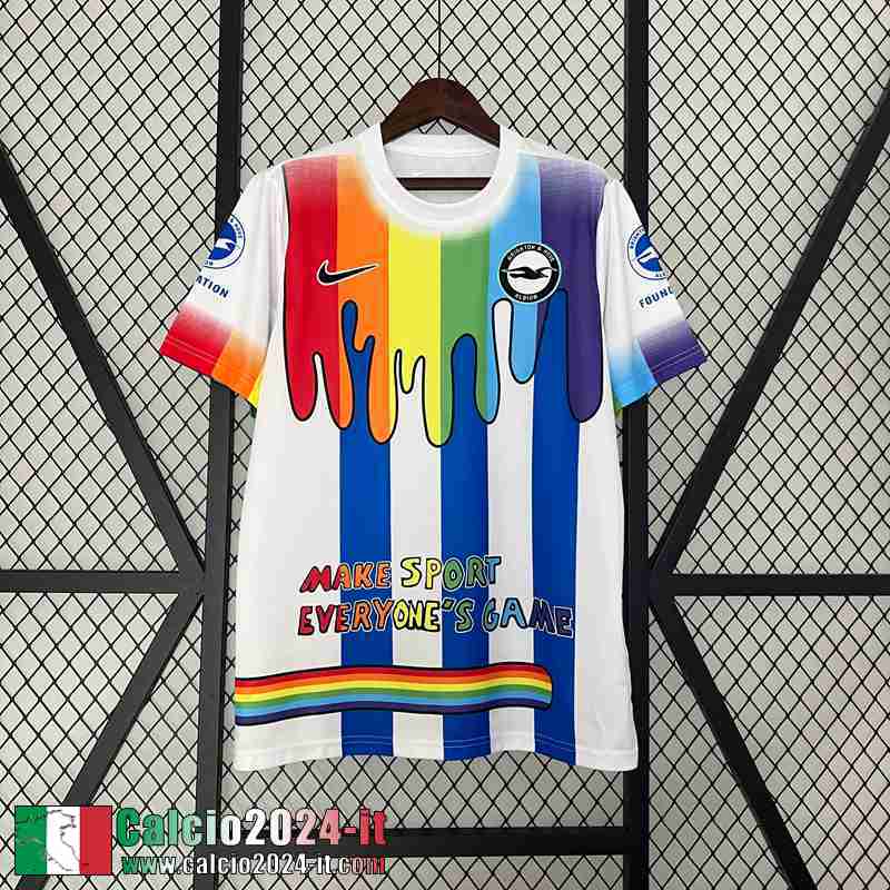 Brighton Tute Calcio T Shirt Uomo 2023 2024 TBB302