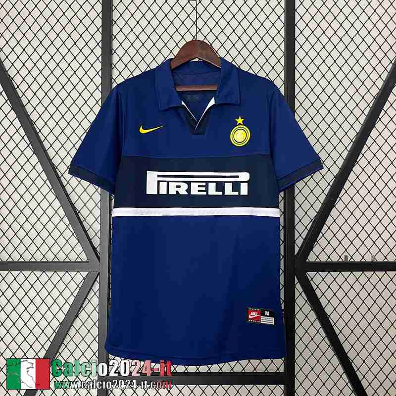 Inter Milan Retro Maglia Calcio Terza Uomo 98 99 FG431