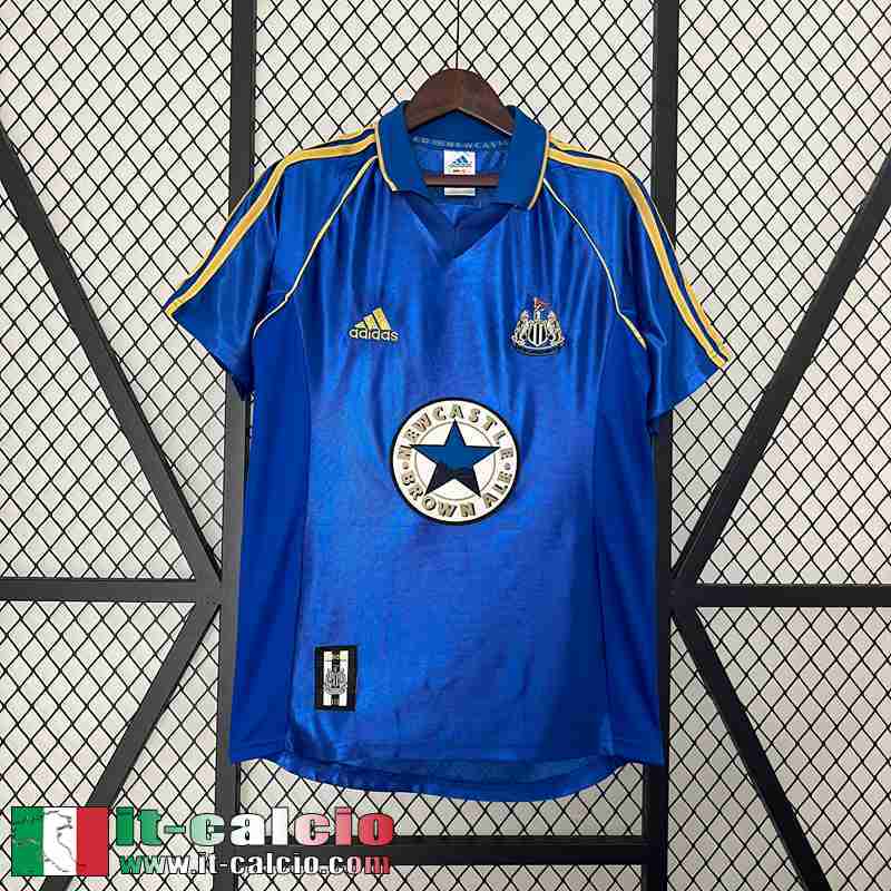 Newcastle United Retro Maglia Calcio Seconda Uomo 98 99 FG432