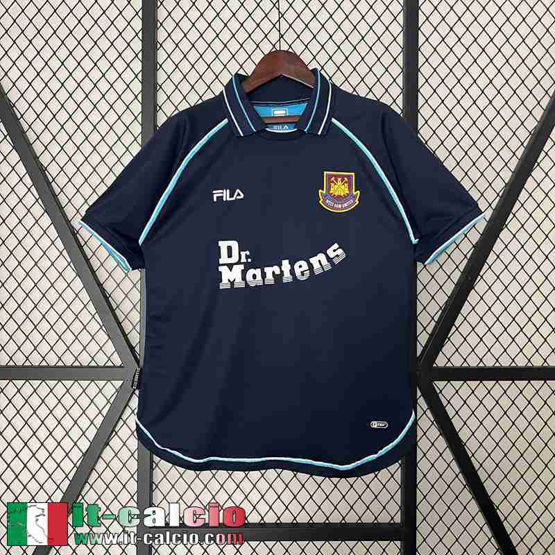 West Ham United Retro Maglia Calcio Terza Uomo 99 01 FG433