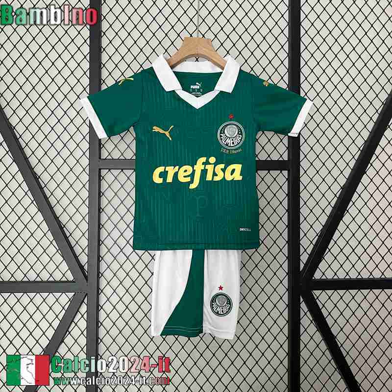 Palmeiras Maglia Calcio Prima Bambini 24 25