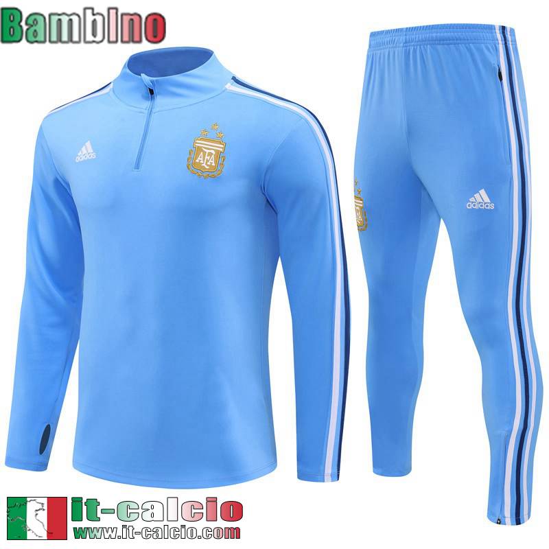 Argentina KIT: Tute Calcio Bambini 23 24 C188