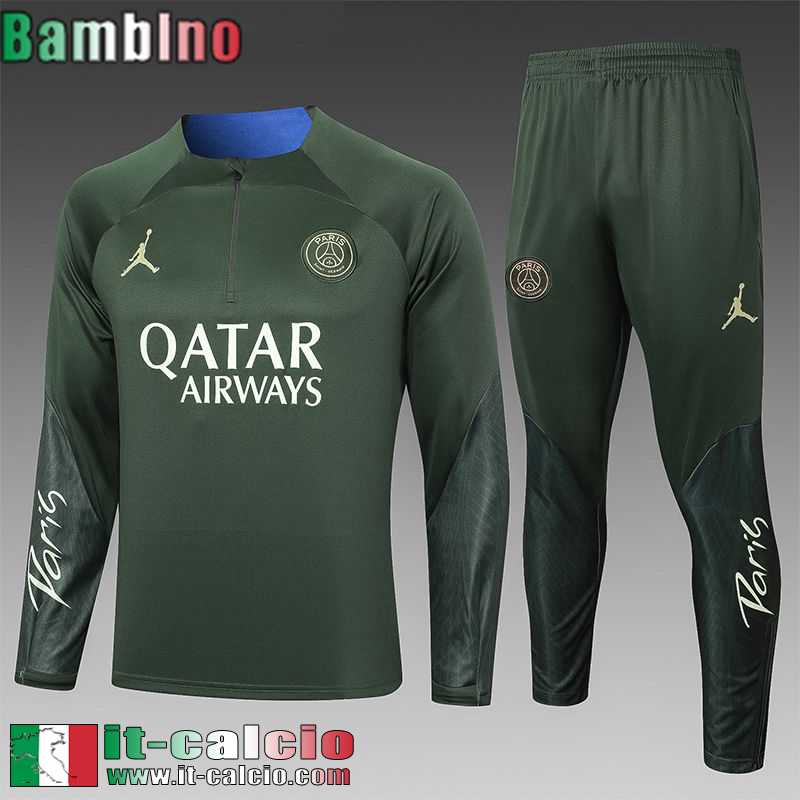 PSG KIT: Full Zip Giacca Bambini 23 24 C193