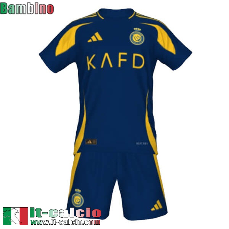 Maglia Calcio Al-Nassr Seconda Bambini 2024 2025