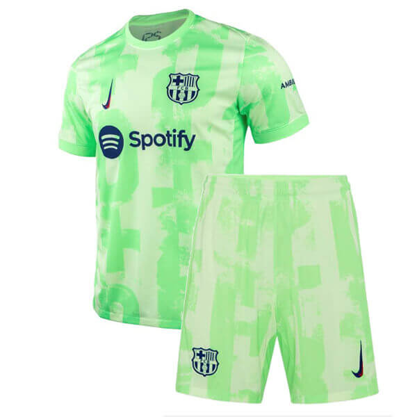 Maglia Calcio Barcellona Terza Bambini 24 25