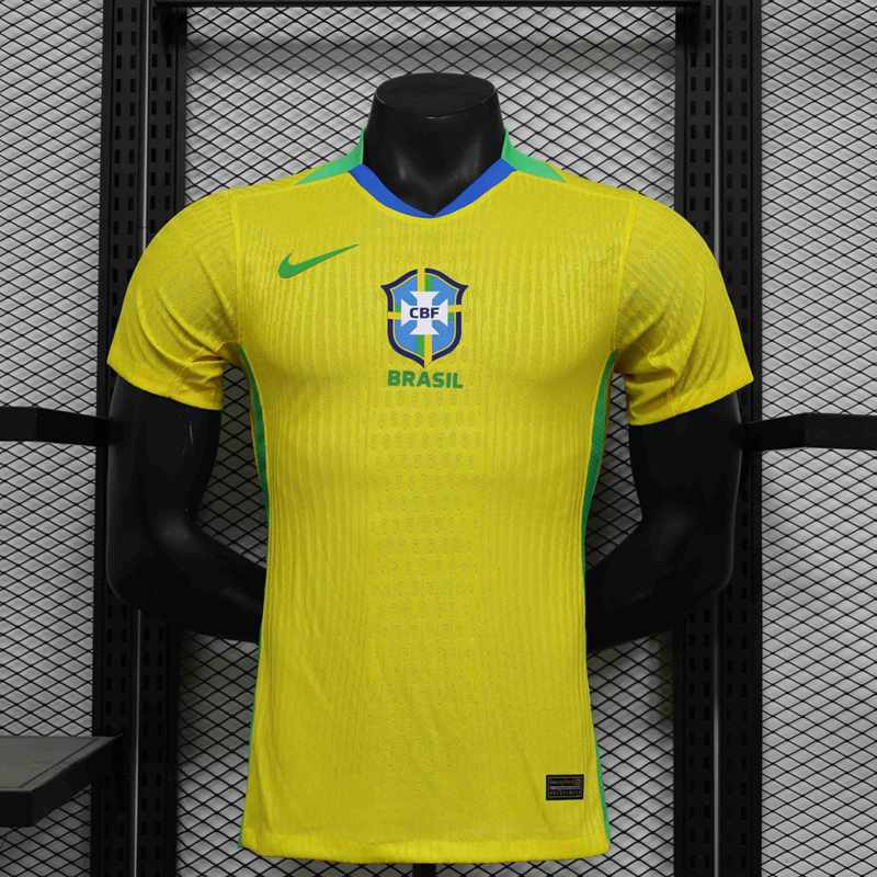 Brasile Maglia Calcio Prima Uomo 2025