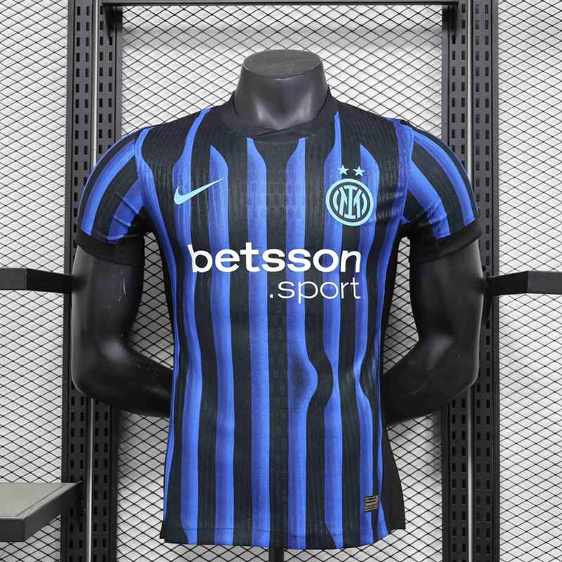 Maglia Calcio Inter Milan Prima Uomo 2025 2026 Leaks