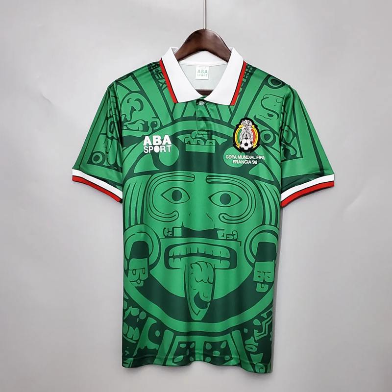 Retro Maglia Calcio Messico Prima Uomo 1998