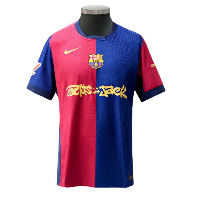 Maglia Calcio Prima Barcellona Uomo 24 25 travis scott