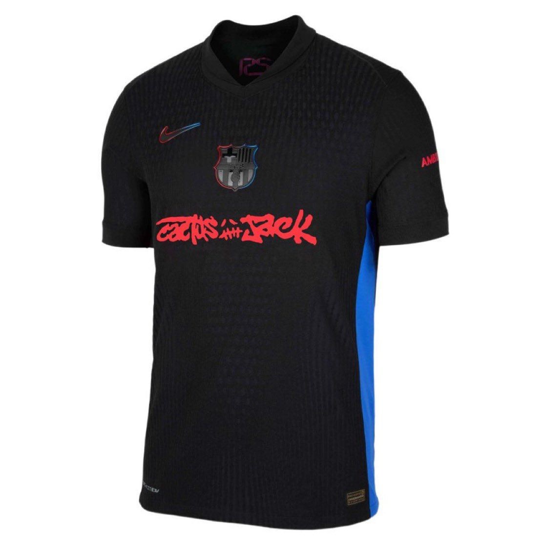 Maglia Calcio Barcellona travis scott Seconda 24 25
