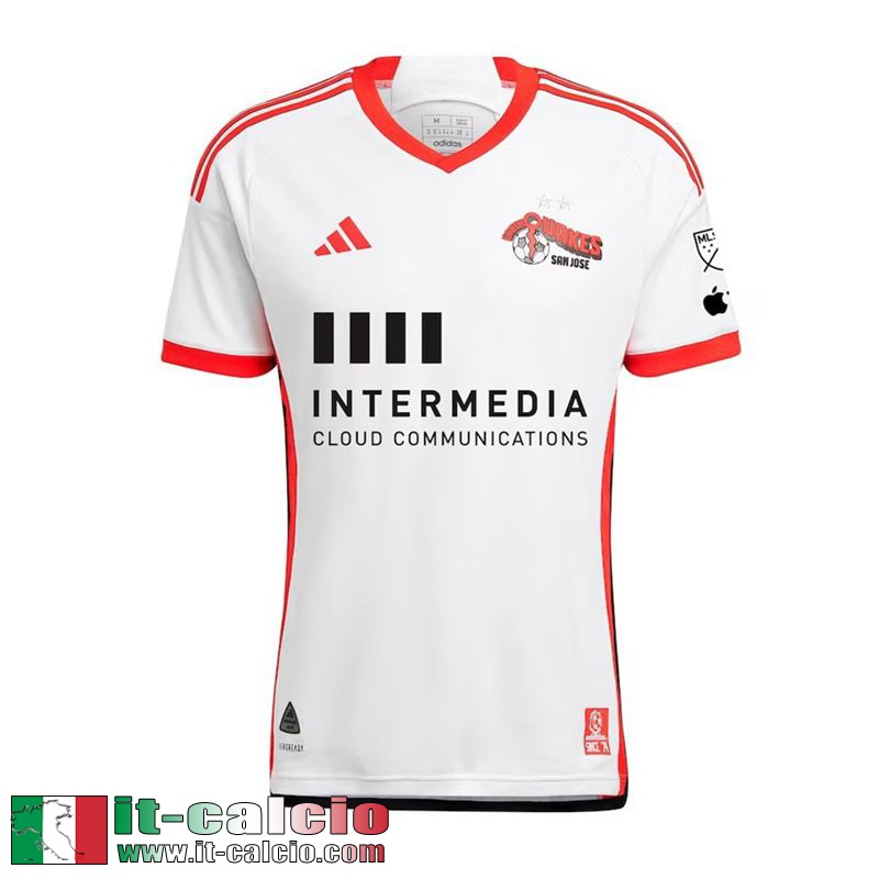 Maglia Calcio San Jose Earthquakes Seconda Uomo 2025