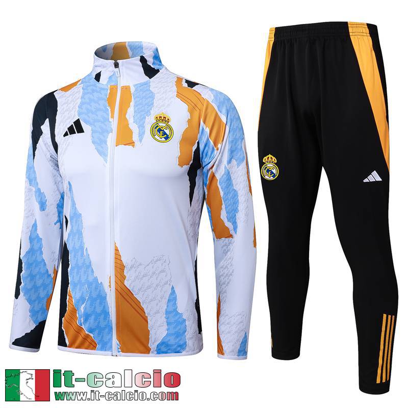 Full-Zip Giacca Real Madrid Uomo 2024 2025 B407