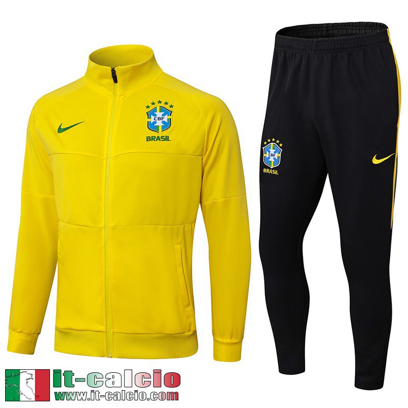 Full-Zip Giacca Brasile Uomo 2024 2025 B430