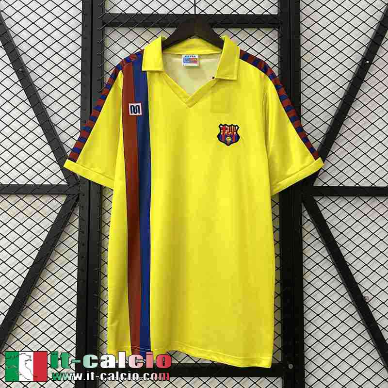 Retro Maglia Calcio Barcellona Seconda Uomo 82 84 FG635