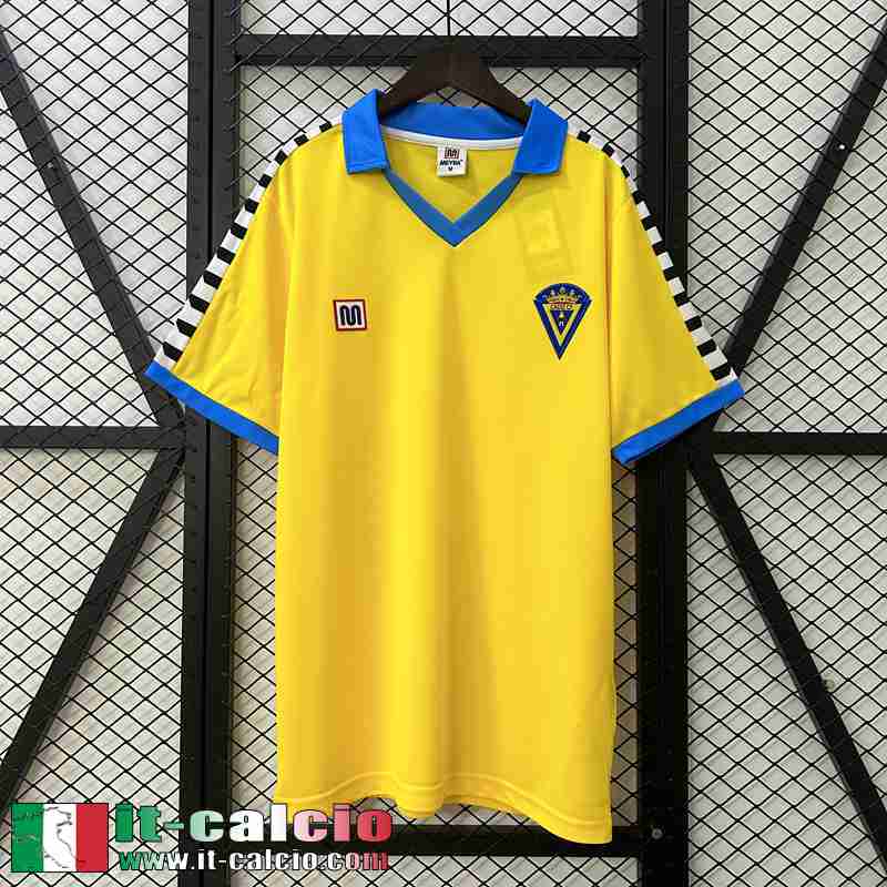 Retro Maglia Calcio Cadiz Prima Uomo 83 84 FG636