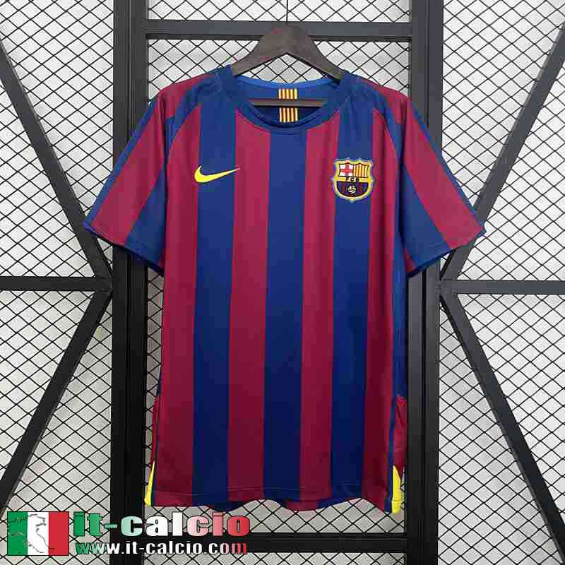 Retro Maglia Calcio Barcellona Prima Uomo 05 06 FG638