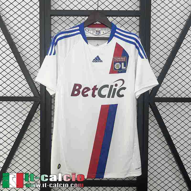 Retro Maglia Calcio Lione Prima Uomo 10 11 FG652