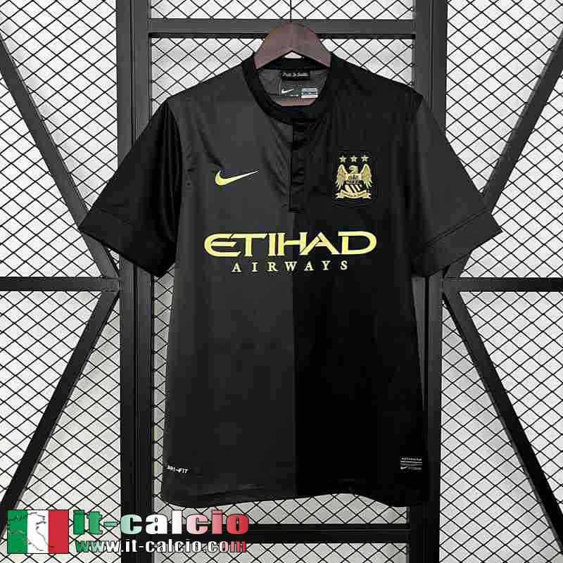 Retro Maglia Calcio Manchester City Seconda Uomo 13 14 FG657