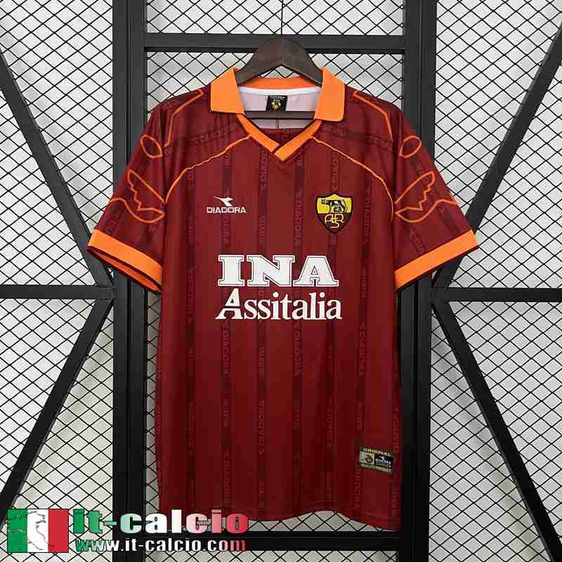 Retro Maglia Calcio Roma Prima Uomo 99 00 FG663