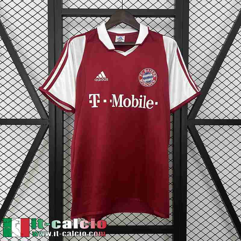 Retro Maglia Calcio Bayern Monaco Prima Uomo 03 04 FG667