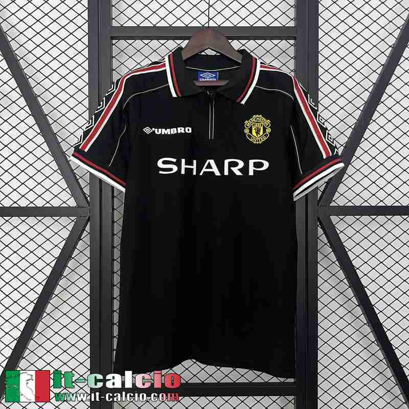 Retro Maglia Calcio Manchester United Uomo 98 99 FG671
