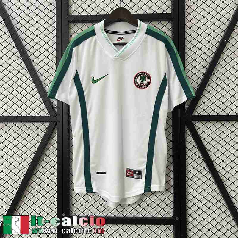 Retro Maglia Calcio Nigeria Seconda Uomo 1998 FG675