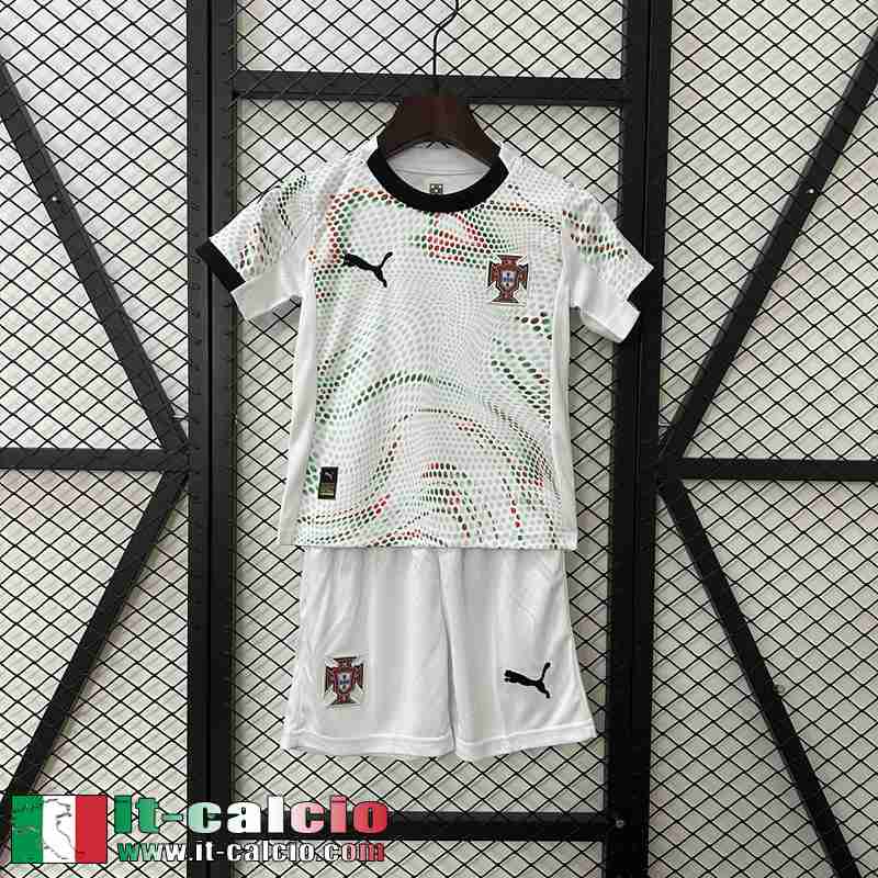 Maglia Calcio Portogallo Seconda Bambini 2025