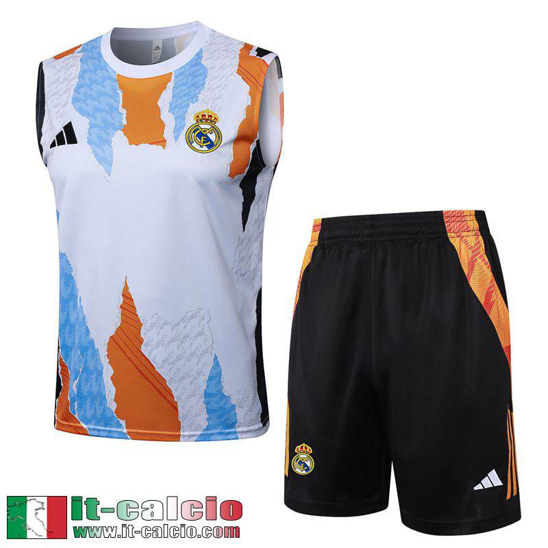 Maglietta senza maniche Real Madrid Uomo 2024 2025 H373